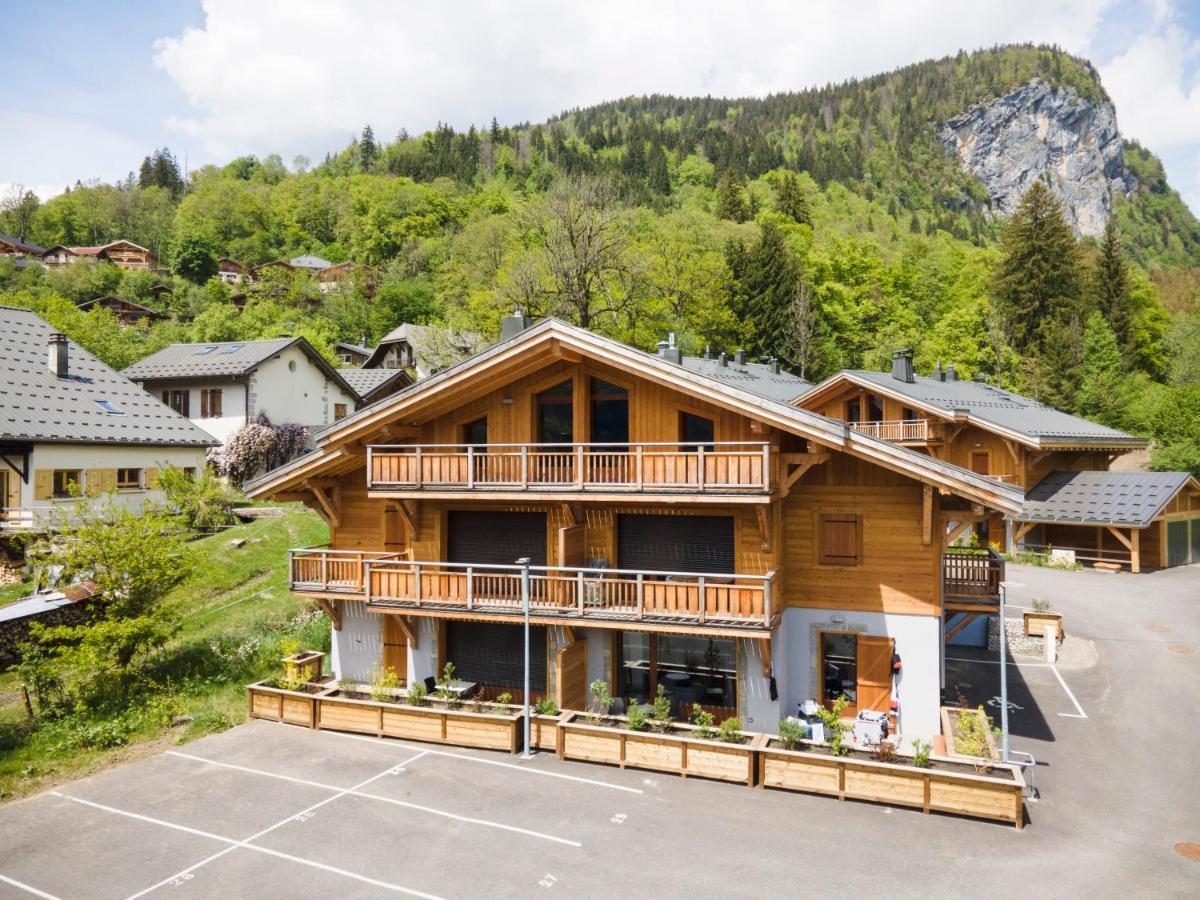 Ferienwohnung Terresens - Le Pre D'Anne Chloe Samoëns Exterior foto