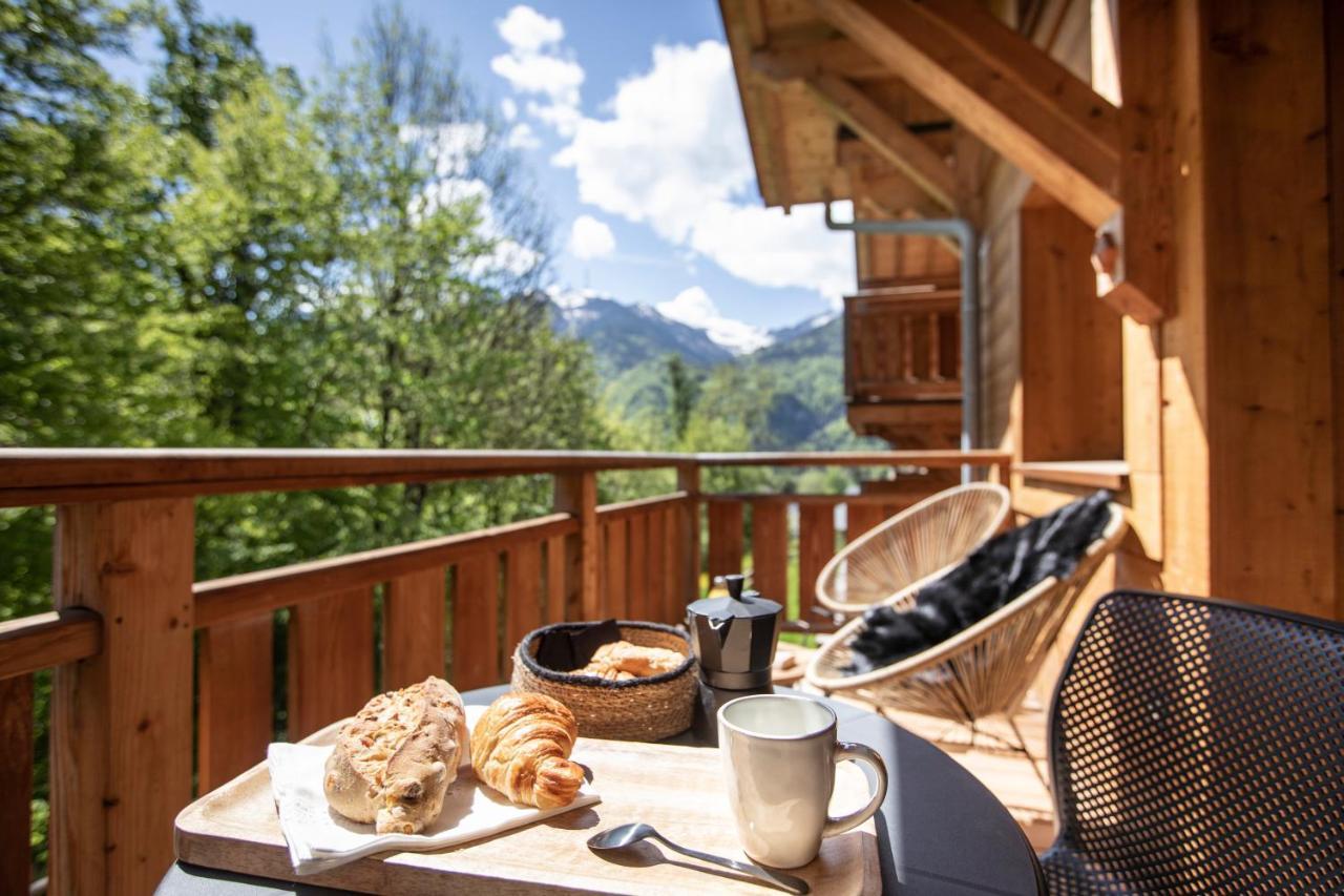 Ferienwohnung Terresens - Le Pre D'Anne Chloe Samoëns Exterior foto